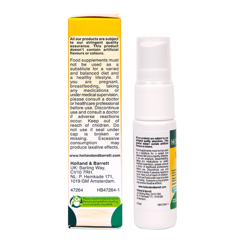 Holland & barrett vitamin d spray 3000 i.u. 75ug 15ml-null