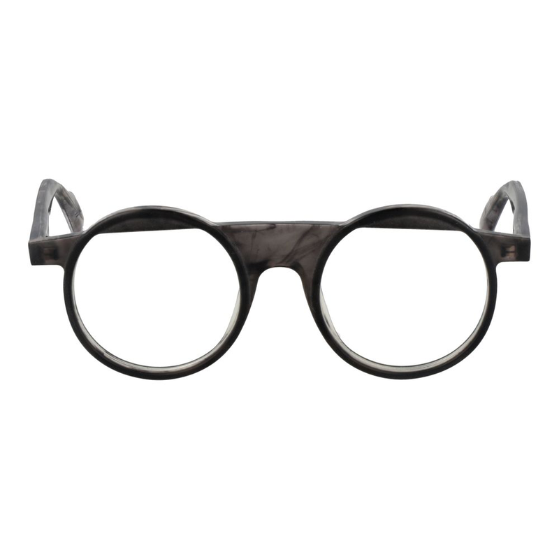 Gray plastic glasses (frames)-null