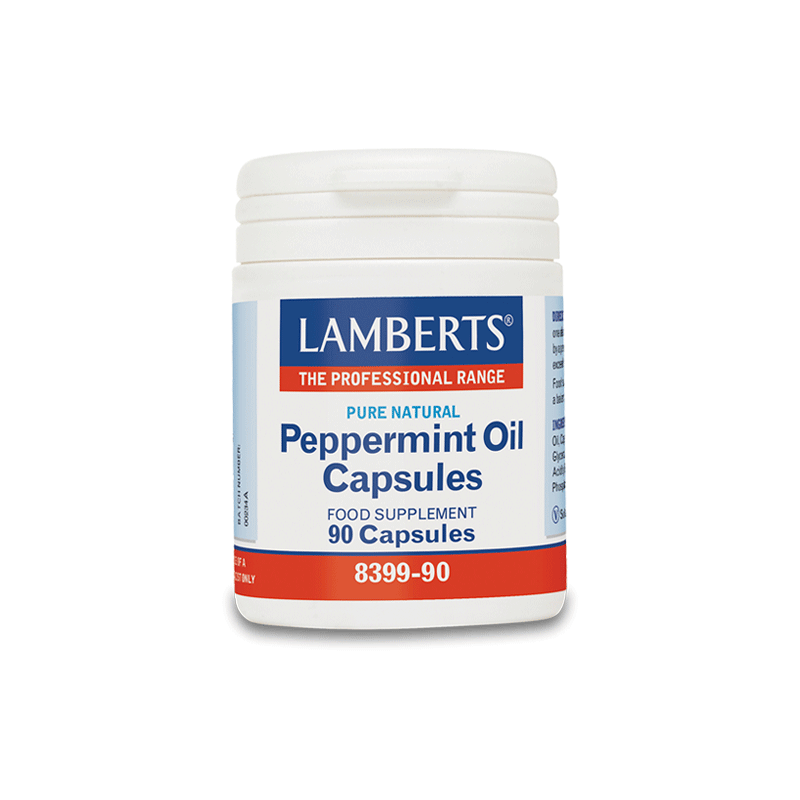 Product image: Lamberts peppermint oil capsules 100mg x 90 capsules, , medium-null