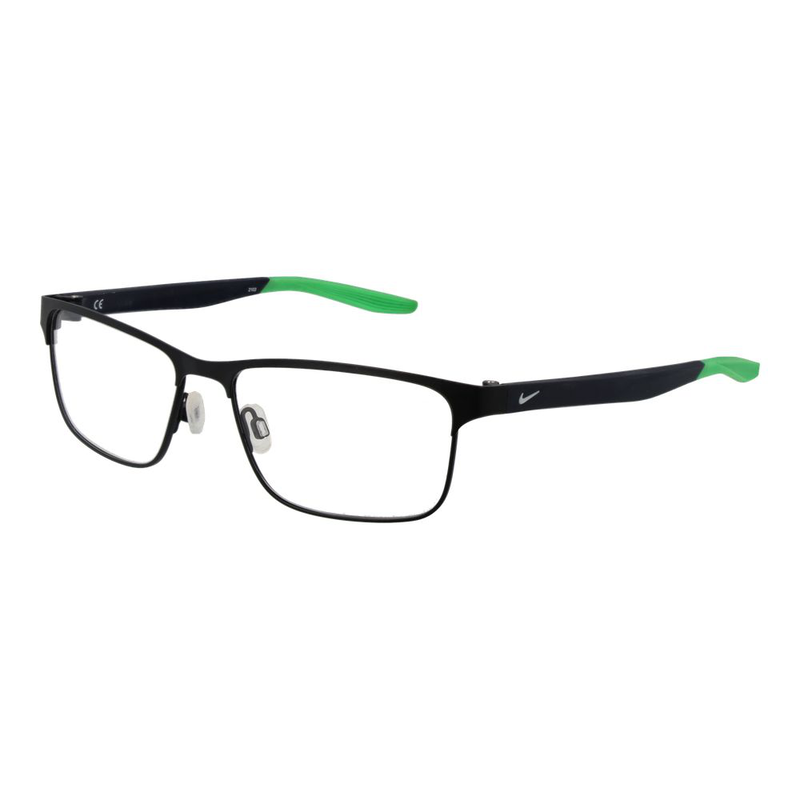 Black stainless steel glasses (frames)-null