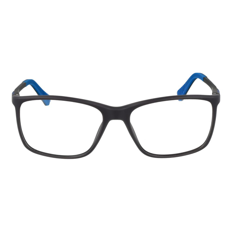 Gray plastic glasses (frames)-null