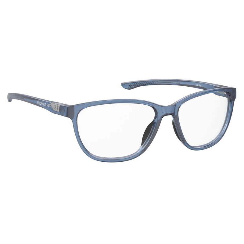 Blue resin glasses (frames)-null
