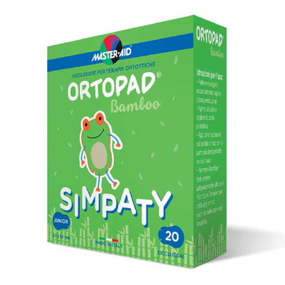 Master aid ostpad junior 20 eye pad 0