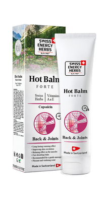 Swiss energy hot balm x 75ml, , medium