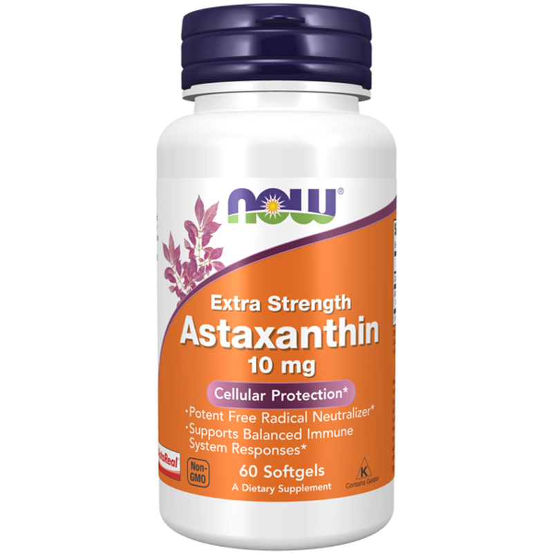 Now astaxanthin 10 mg &sigma;&upsilon;&mu;&pi;&lambda;ή&rho;&omega;&mu;&alpha; &delta;&iota;&alpha;&tau;&rho;&omicron;&phi;ή&sigmaf; 60 &kappa;ά&psi;&omicron;&upsilon;&lambda;&epsilon;&sigmaf;, , medium-null