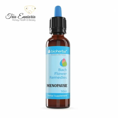 Menopause, bach flower remedies, 50 ml, bioherba
