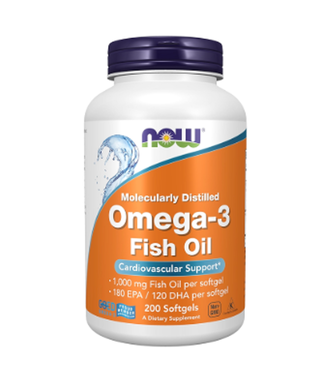 NOW Omega 3-1000mg-200 caps, , medium-null