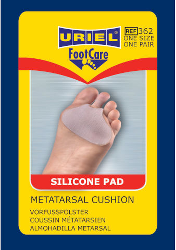 Product image: Uriel foot care silicone pad metatarsal cushion 362 one size 1pc, , medium-null