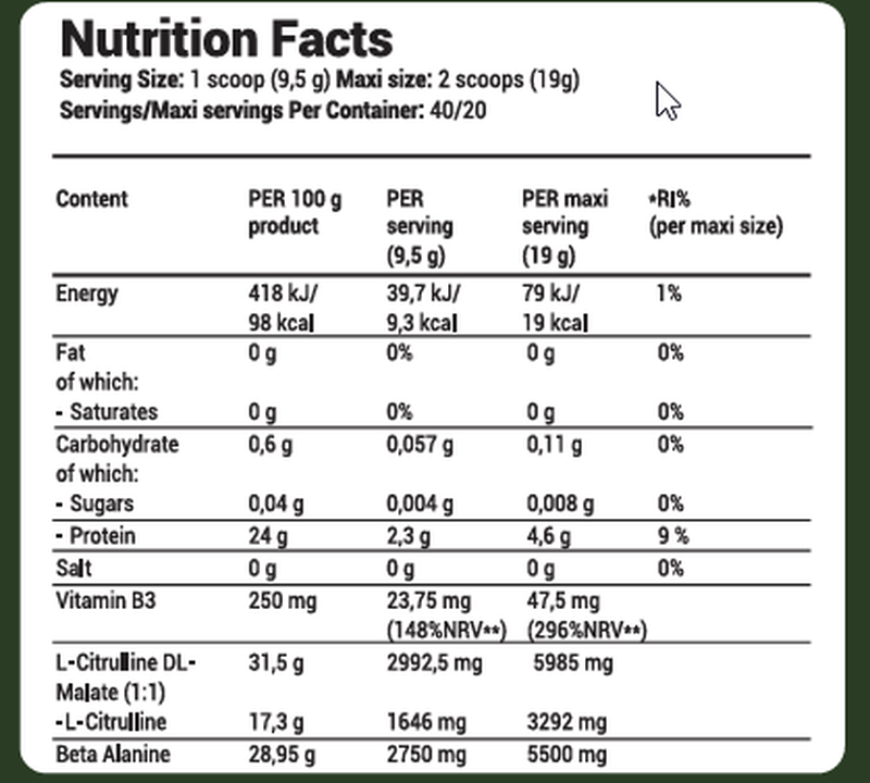 Army1 Bazooka Preworkout &ndash; Cola 380gr, , medium-null