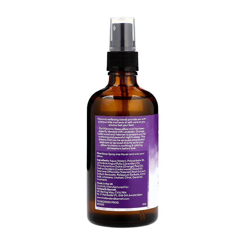 Miaroma a relaxing night’s sleep pillow mist 100ml-null