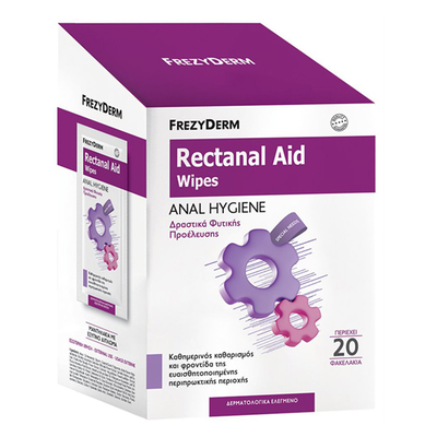 Frezyderm rectanal aid wipes 20 &tau;&mu;&chi;, , medium