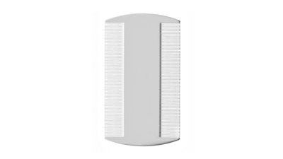 Lice plastic white comb 12, , medium