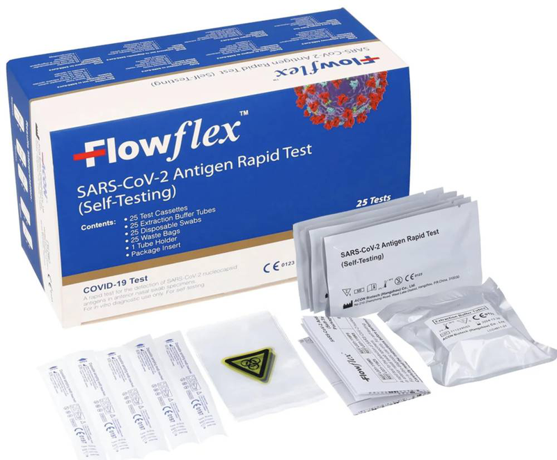 Covid-19 antigen rapid test flowflex 25s, test 1, , medium image number null