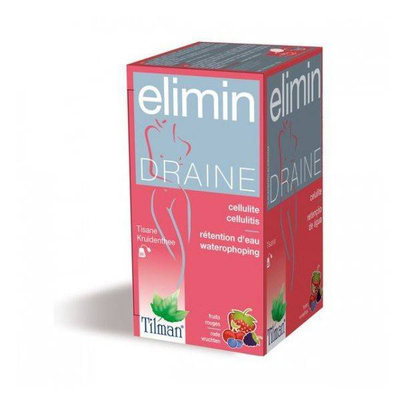 Tilman elimin draine x 20 tea bags with intense red fruit flavor which helps eliminate excess water from the body, , medium