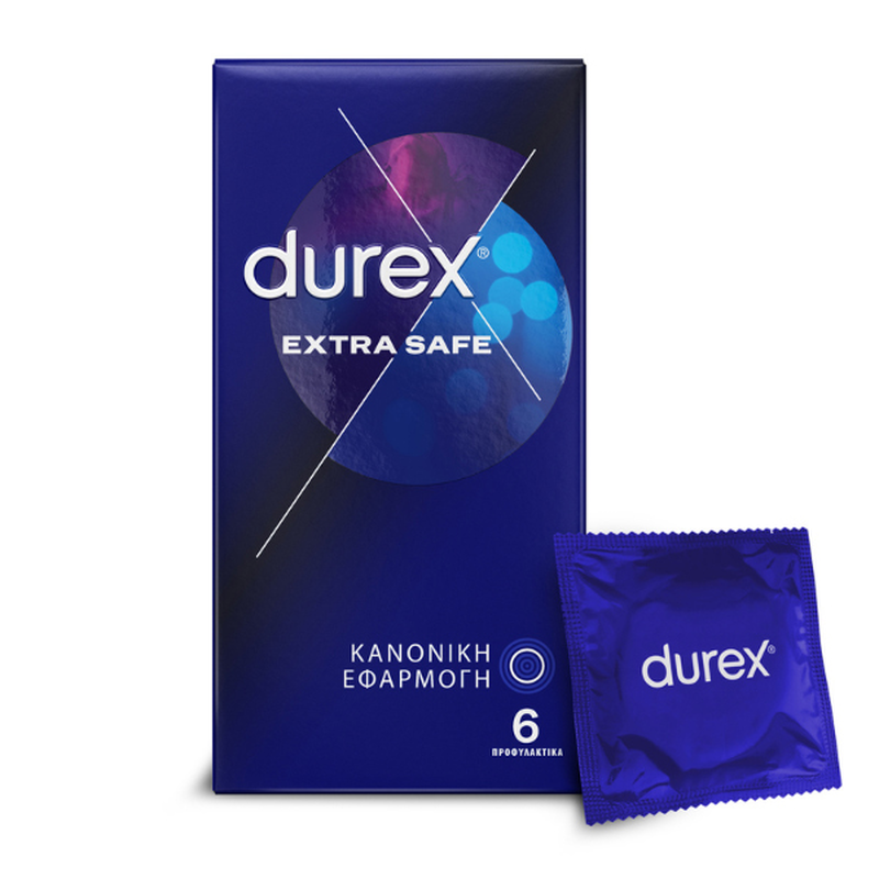 Durex extra safe 6pcs, , medium-null
