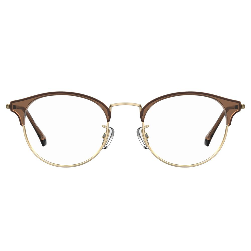 Brown metal glasses (frames)-null