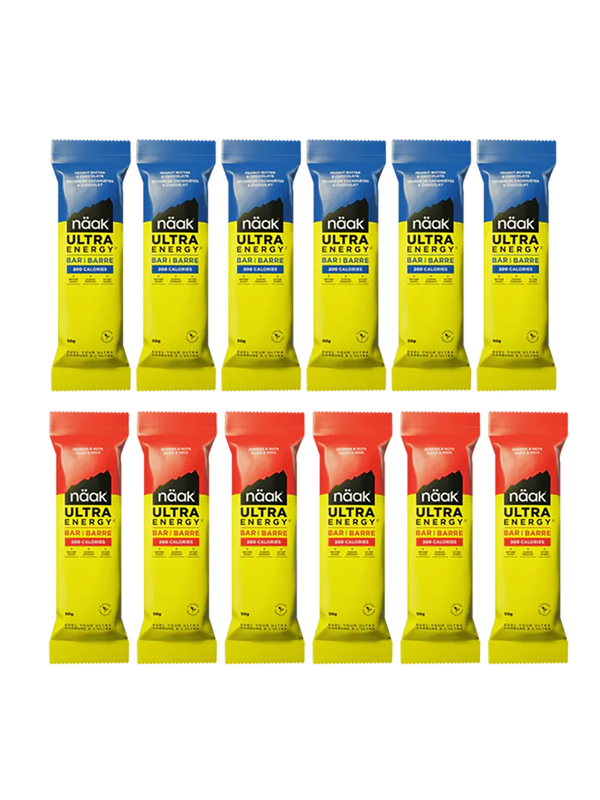 Naak energy bar - caffeine-free pack - 12 bars, , medium-null
