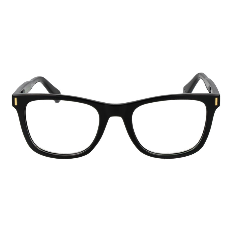 Black polyester glasses (frames)-null