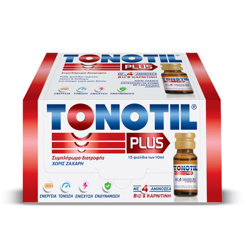 Tonotil plus nutritional supplement 15 vials, , medium-null