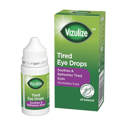Vizulize tired eye drops 15ml