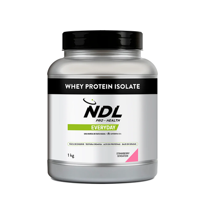 Ndl pro health whey protein isolate 1kg strawberry, , medium