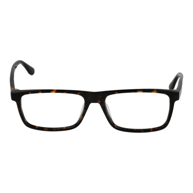Brown plastic glasses (frames)-null