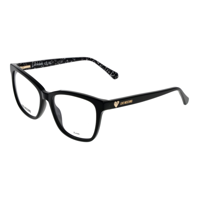 Black acetate glasses (frames)-null