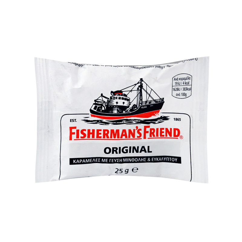 Fisherman's friend | original extra strong &mu;έ&nu;&tau;&alpha; & &epsilon;&upsilon;&kappa;ά&lambda;&upsilon;&pi;&tau;&omicron;&sigmaf; &gamma;&iota;&alpha; &tau;&omicron; &beta;ή&chi;&alpha; & &tau;&omicron;&nu; &epsilon;&rho;&epsilon;&theta;&iota;&sigma;&mu;έ&nu;&omicron; &lambda;&alpha;&iota;&mu;ό | 25gr, , medium-null