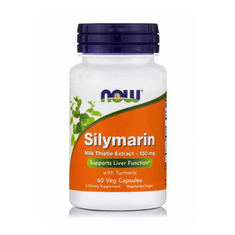 Now silymarin milk thistle extract 150mg 60 veg capsules, , medium-null