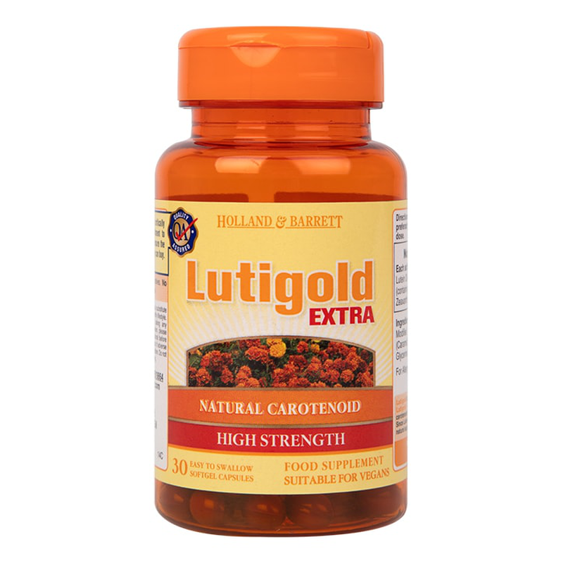 Holland & barrett lutigold extra 30 capsules 20mg-null