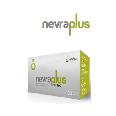 Nevraplus retard - food supplement - with alpha-lipoic acid, vitamin d3 & piperin x 30 tablets, , medium