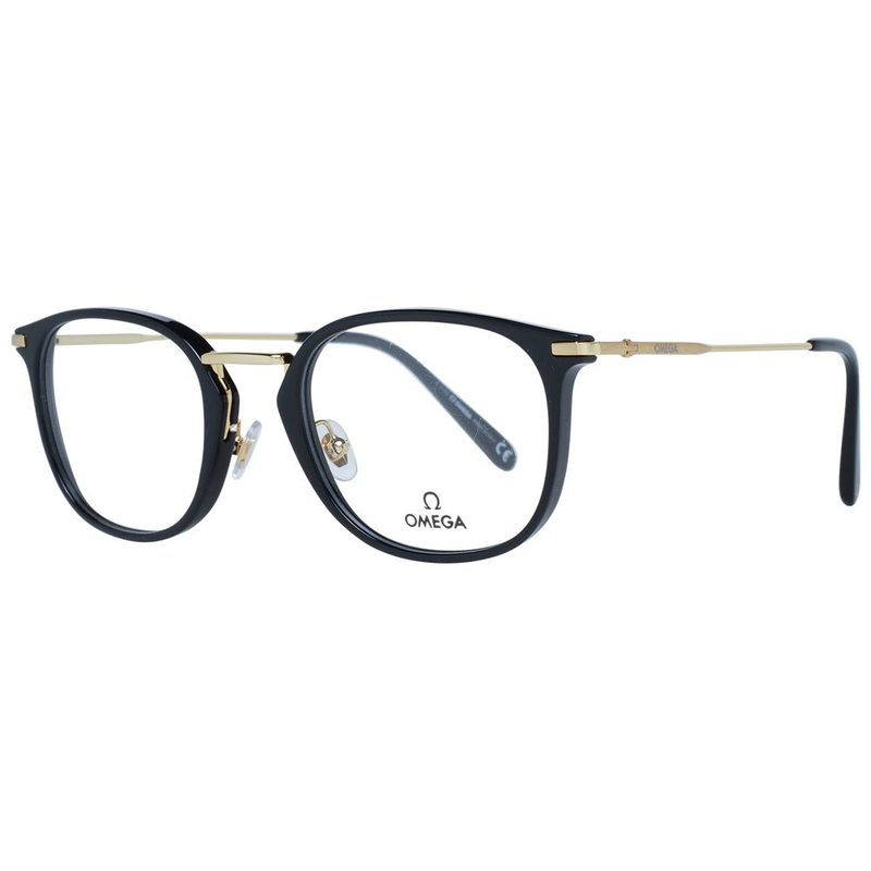 Black metal & plastic glasses (frames)-null