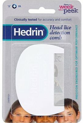 Hedrin plastic lice comb, , medium