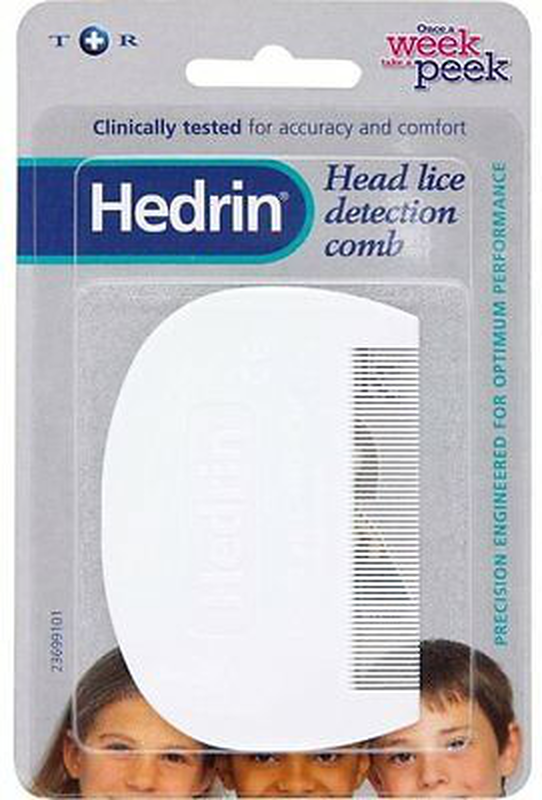 Hedrin plastic lice comb, , medium-null