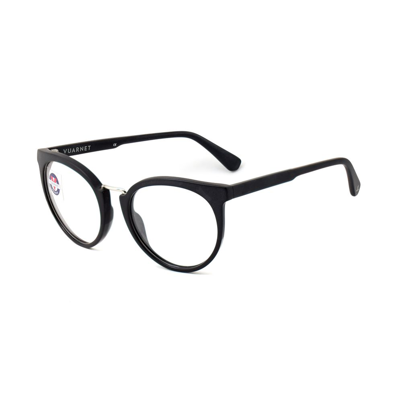 Black acetate glasses (frames)-null