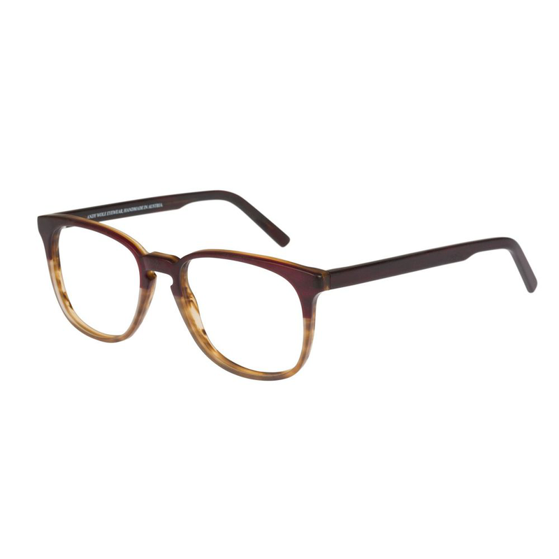 Brown acetate glasses (frames)-null