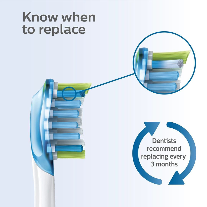 Philips sonicare c3 premium plaque defence κεφαλές οδοντόβουρτσας 2 τεμάχια για βαθύ καθαρισμό & αποτελεσματική αφαίρεση πλάκας μαύρο hx9042/33, , medium-null