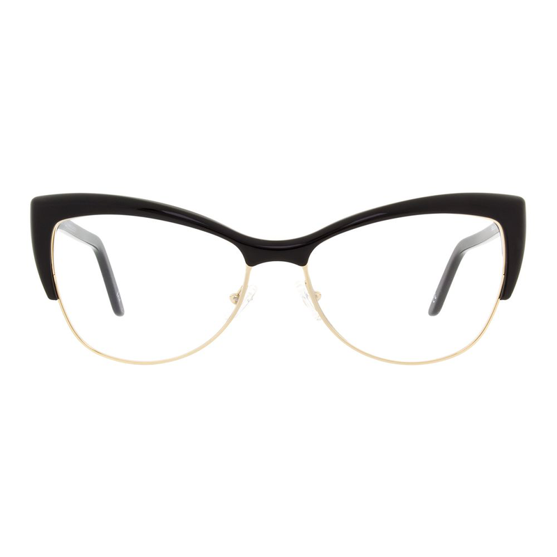 Gold acetate & metal glasses (frames)-null