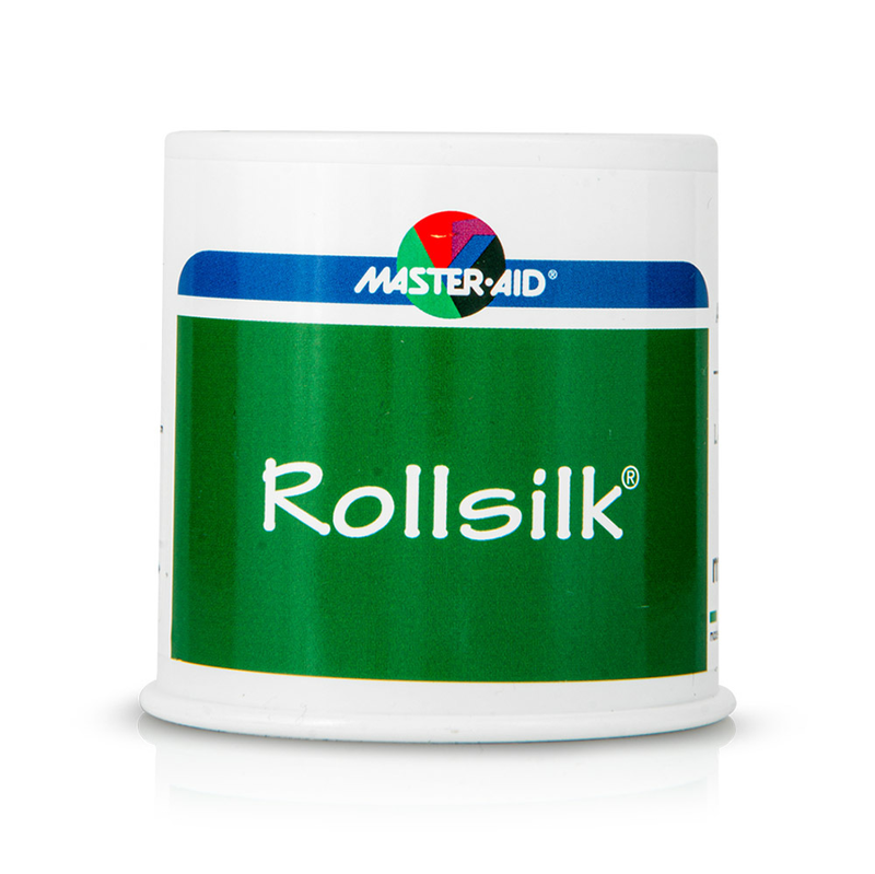 Master aid roll- silk 5m plasters 5cm, , medium-null