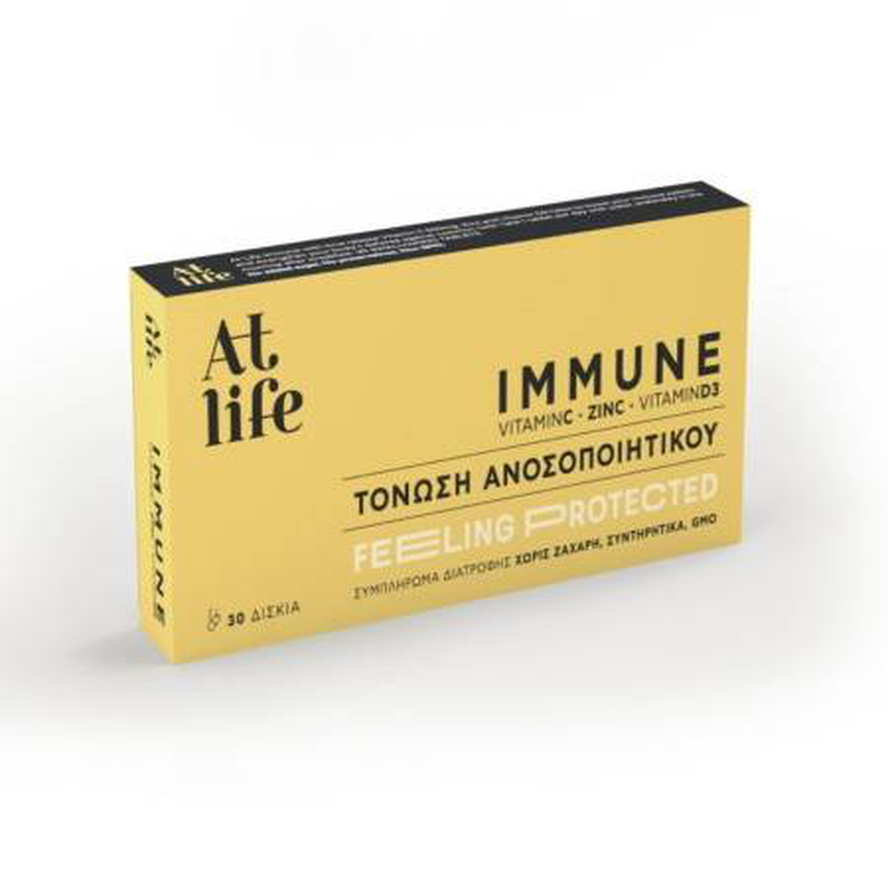 Atlife immune vt.c+zinc+d3 30t, tablets, , medium-null