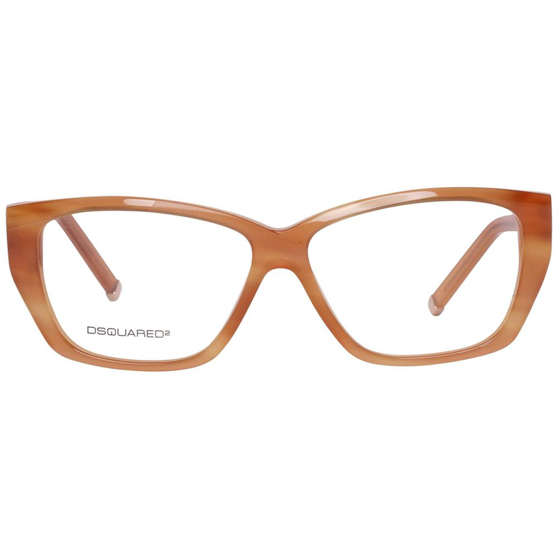 Brown plastic glasses (frames)-null