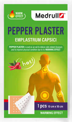 Medrull pepper plaster 10x18cm 1piece, , medium