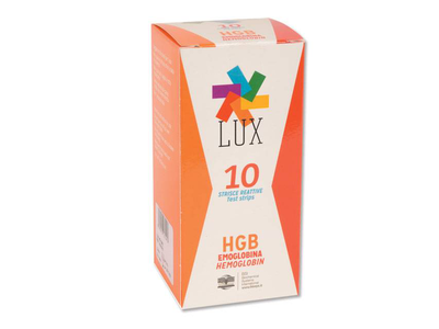 Lux hgb emoglobina hemoglobin 10 strips