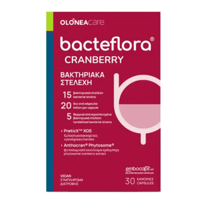 Olonea bacteflora cranberry, 30caps
