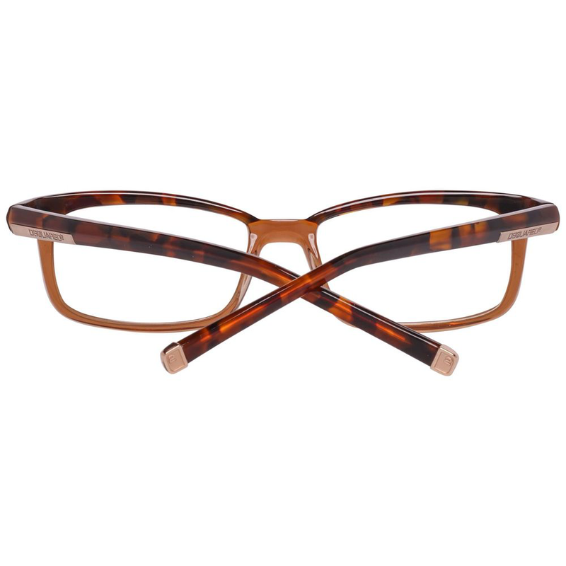 Brown plastic glasses (frames)-null