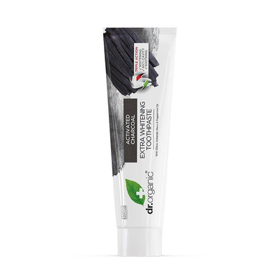 Dr. Organic activated charcoal extra whitening toothpaste 100ml