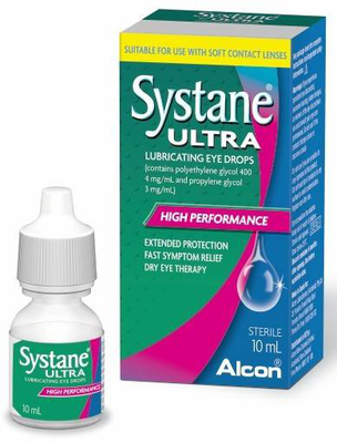 Systane ultra lubricant eye drops 10ml