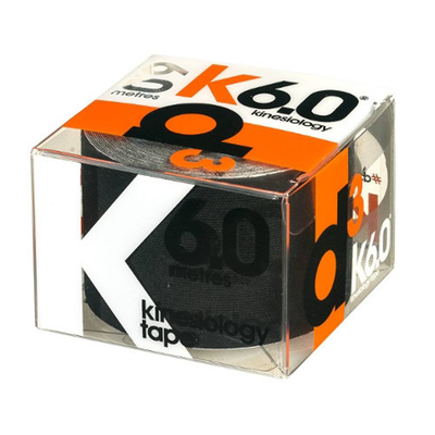 D3 kinesiology tape 6.0 black 50mm x 6.0m, , medium
