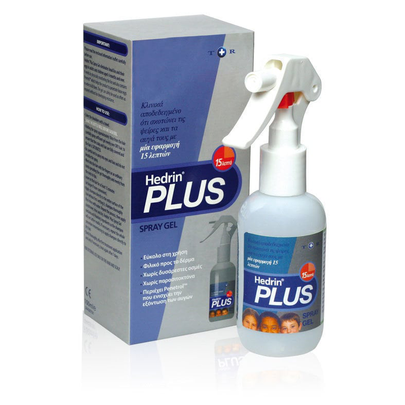 Hedrin | plus spray gel &alpha;&nu;&tau;&iota;&phi;&theta;&epsilon;&iota;&rho;&iota;&kappa;ό &tau;&zeta;&epsilon;&lambda; | 100ml, , medium-null