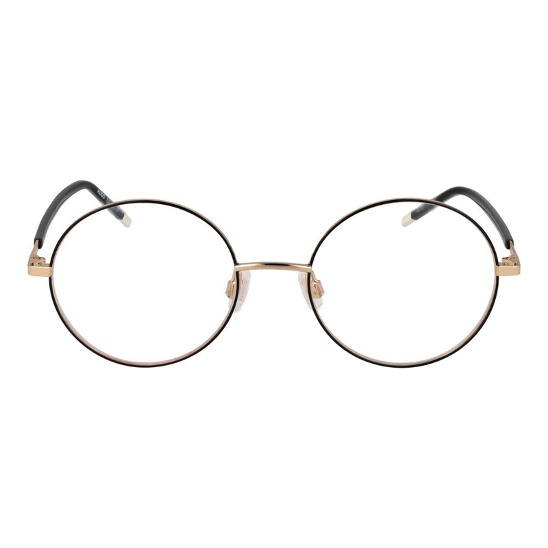 Black stainless steel glasses (frames)-null